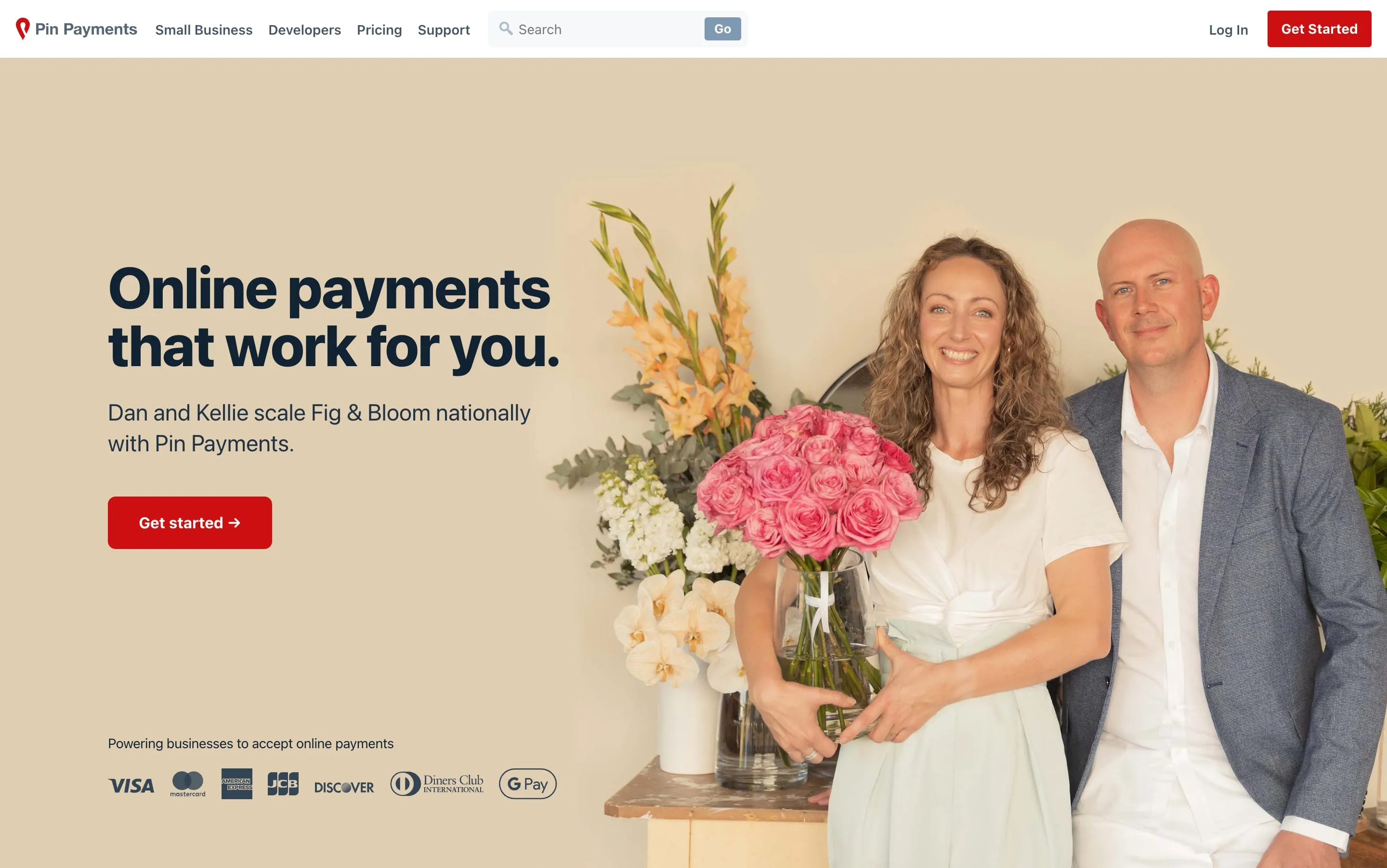 Checkout.com home page